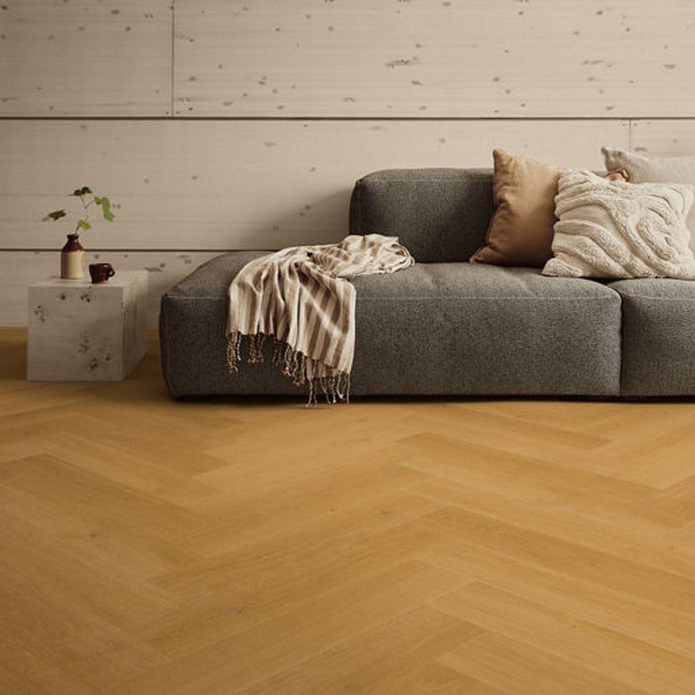 Pergo Kungshamn fiskeben laminatgulv, Craft Oak