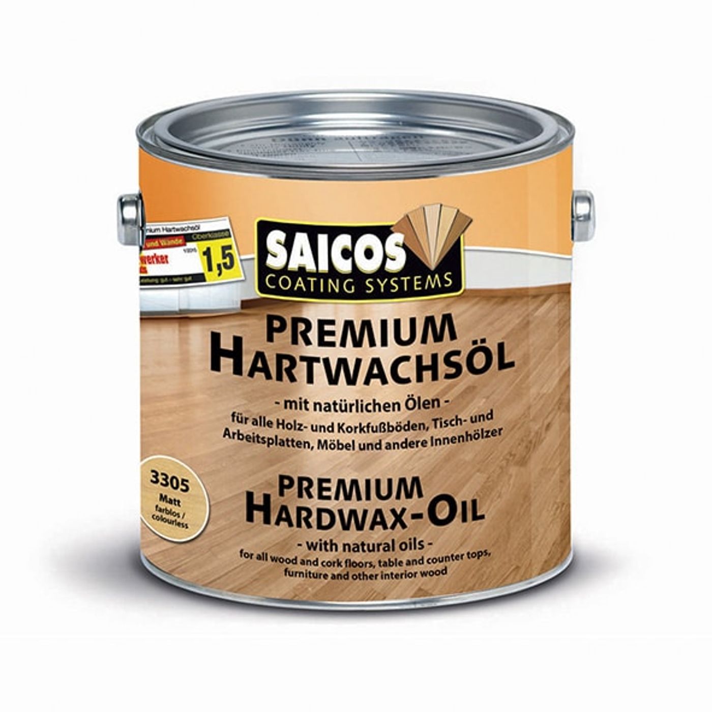 Saicos Premium Hardvoksolje