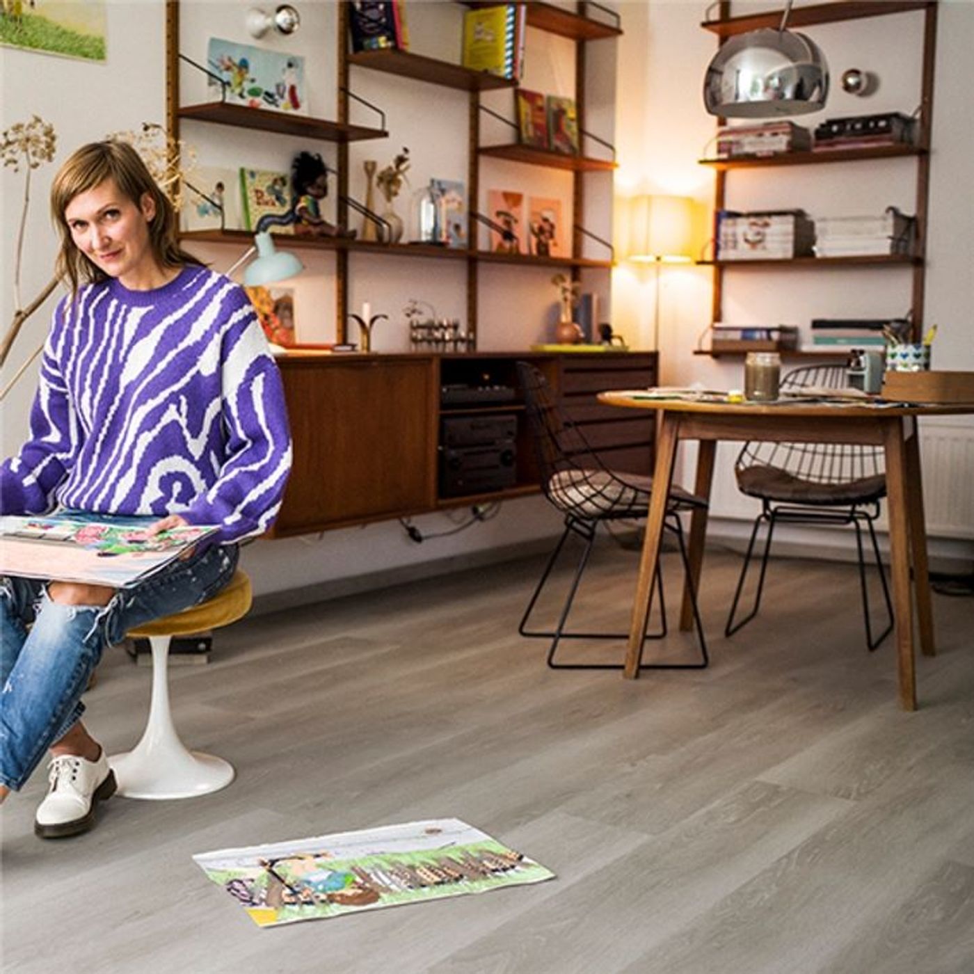 Vinylgulv Pergo Lysefjord Pad Pro Grey Valley Oak