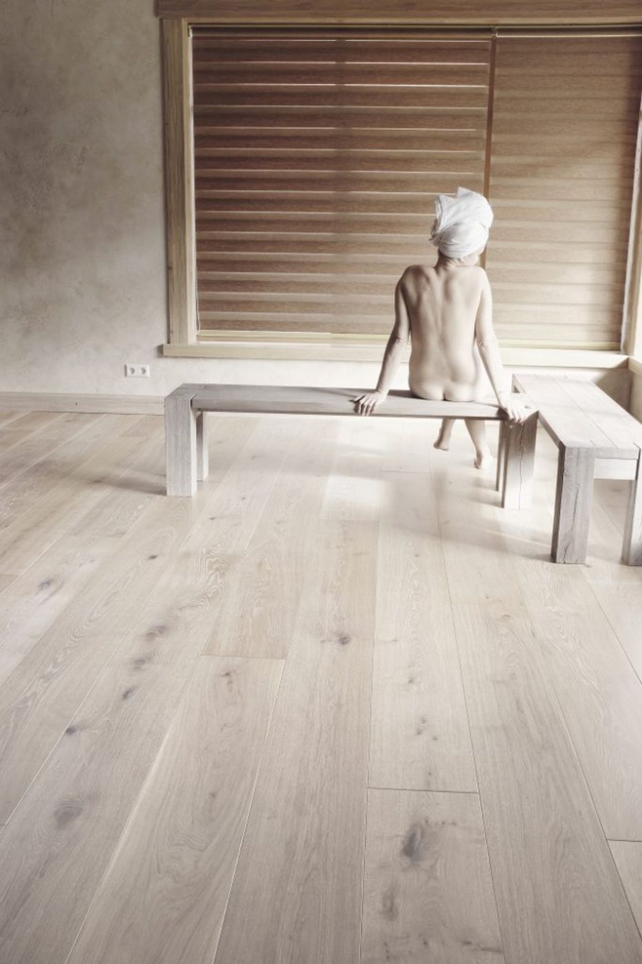 Heltre Lamellplank Wilbergs - Eik Midnight Sun 16x250x1400-2900mm