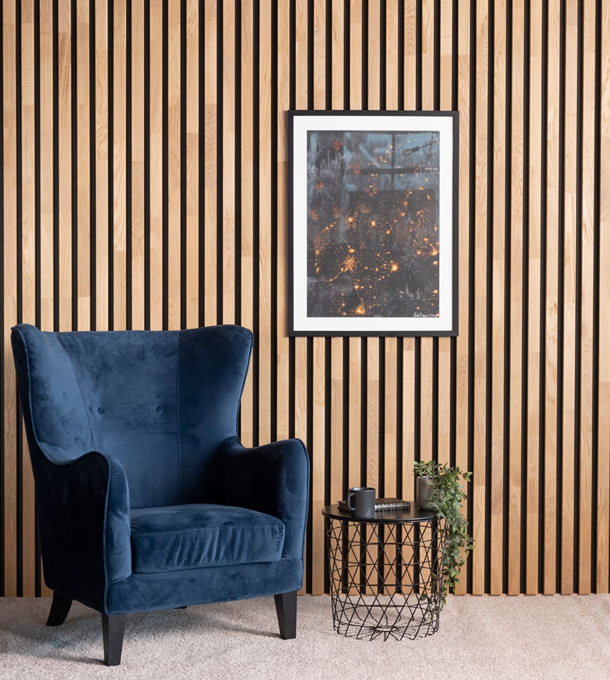 RO SOLID Spilepanel Eik transparent 30x600x2390