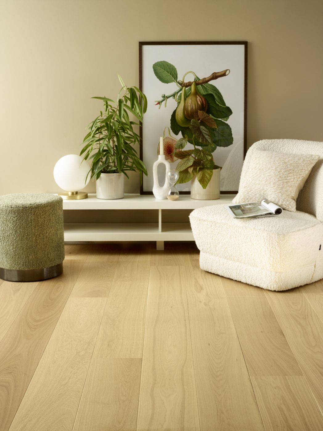 Parkett Saga Natural Harmony White Oak 1-Stav