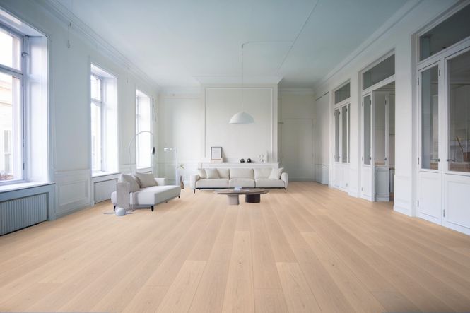 Hovedbilde Herdet Tregulv Parky Summit - Silk Oak Rustic Light