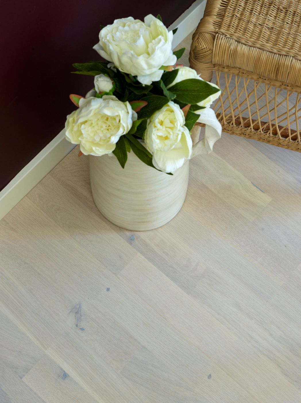 Parkett Saga Basic Pearl Oak 3-Stav