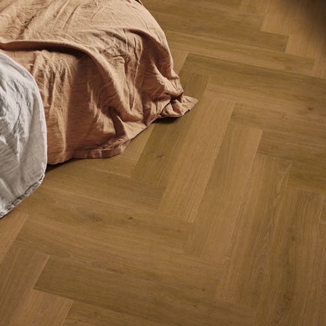 Hovedbilde Pergo Kungshamn fiskeben laminatgulv, Smoked Amber Oak