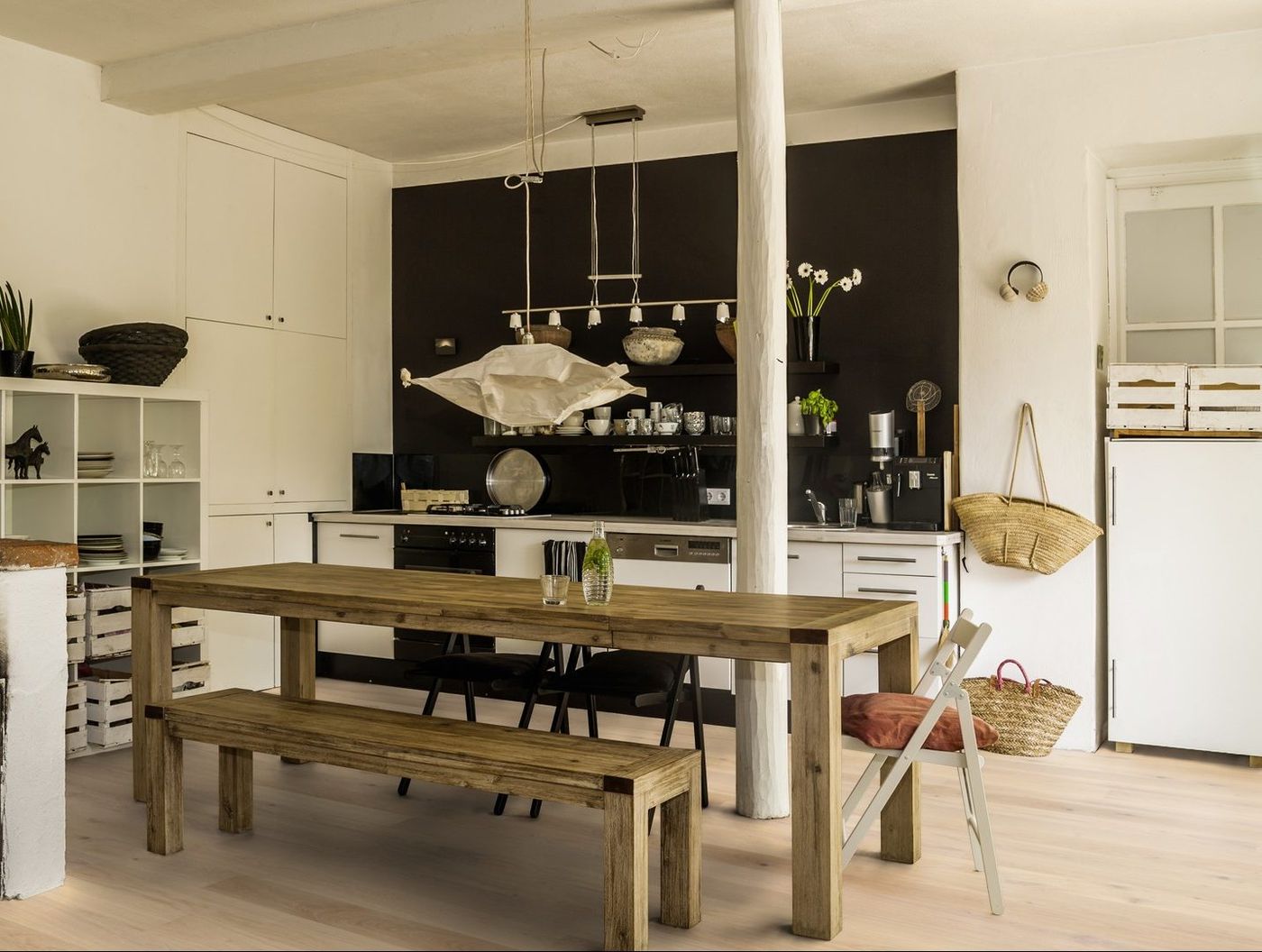 Parkett Tarkett Grace - Eik White Canvas 1-stav