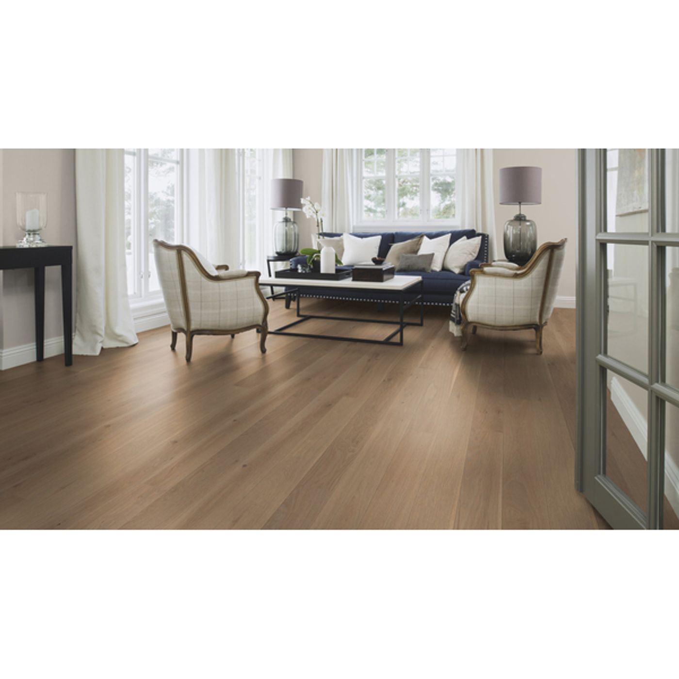 Boen Eik Sand Plank Live Natural Olje Parkett
