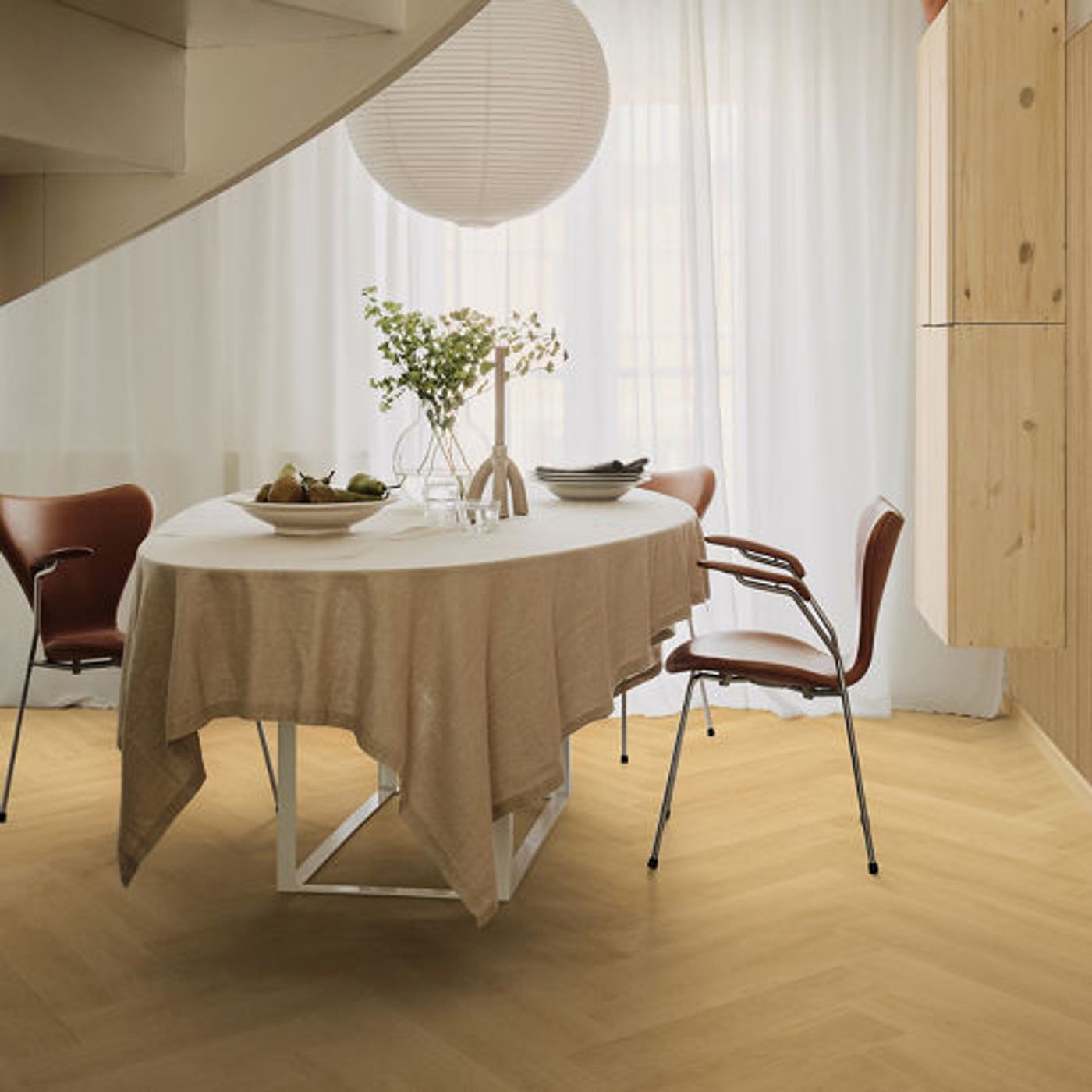 Pergo Kungshamn fiskeben laminatgulv, Silk Oak