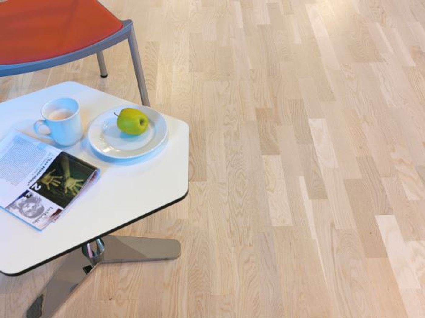 VAREPRØVE - Parkett Tarkett Cream White Oak 3-Stav