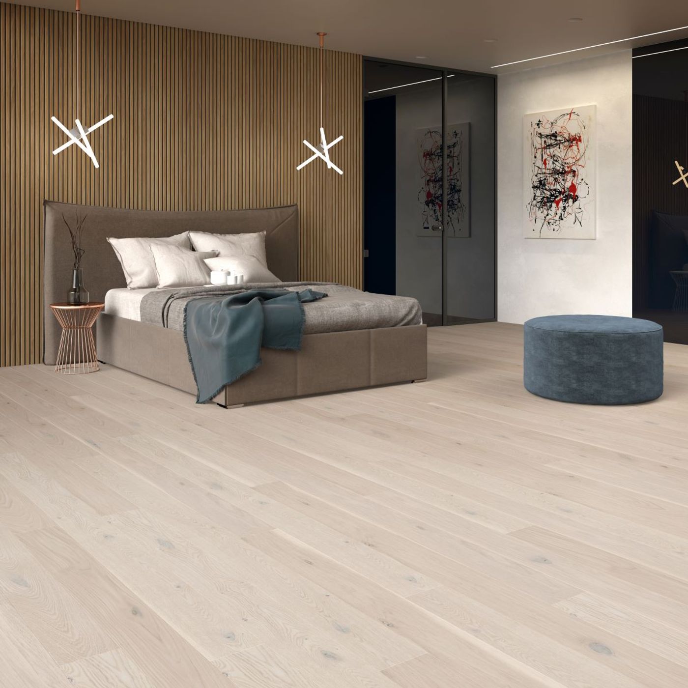 Parkett Tilje Hvitsten Natur 1-Stav