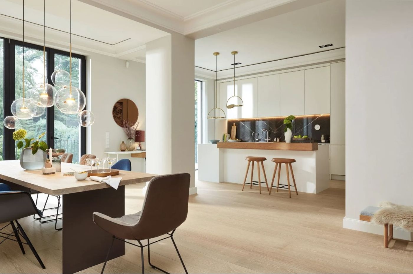 Herdet Tregulv - Saga Hardwood Skomvær Kremhvit