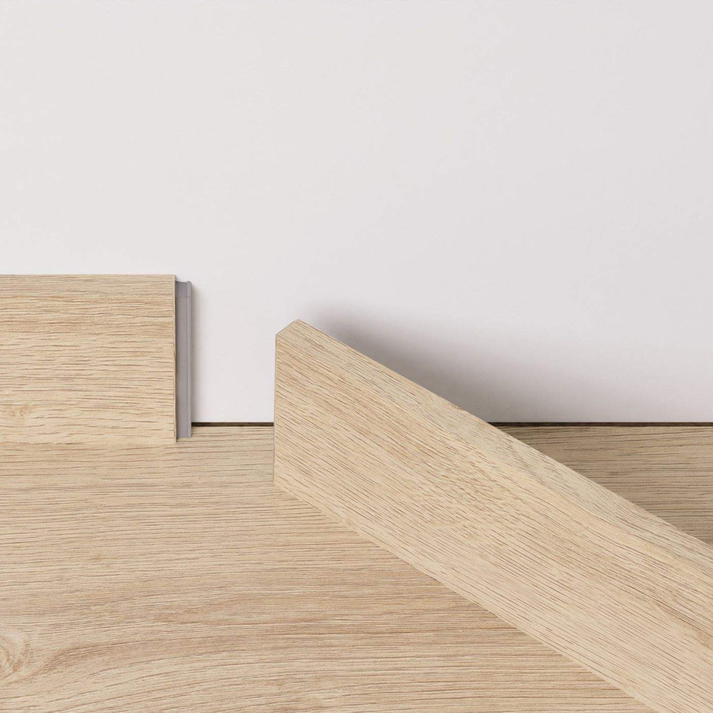 PERGO Pakke med Fotlist til Vinyl Glomma 6pk 70mm (Flere Varianter)