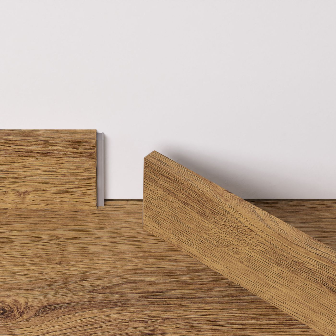 PERGO Pakke med Fotlist til Vinyl Glomma 6pk 70mm (Flere Varianter)